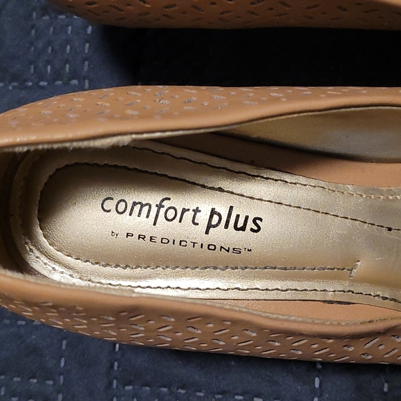 Comfort plus tan plateform heels - Picture 2 of 7